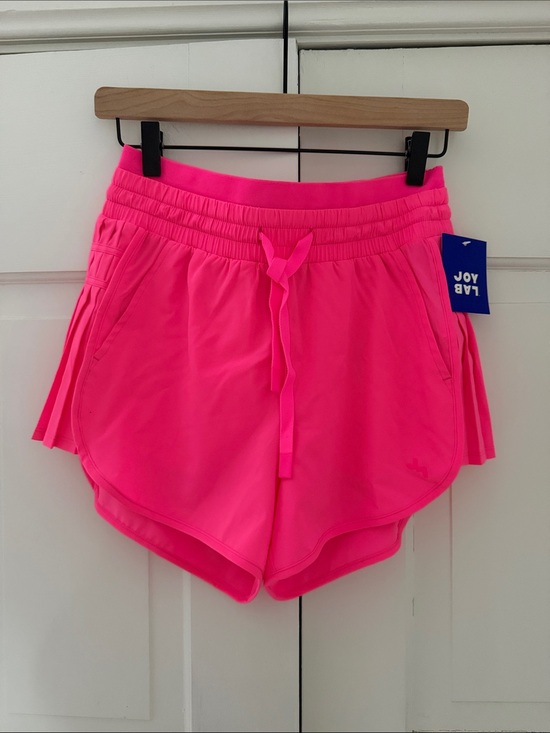 JoyLab Pants - JoyLab Bright Neon Pink Athletic Shorts with Drawstring